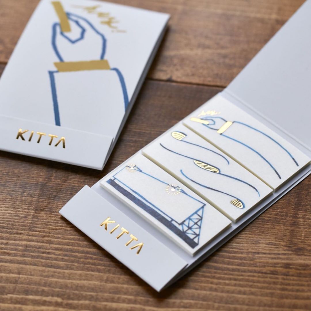 KITTA Washi Tape (Wide)-KITW002 Frame - Smidapaper Ikigai Shop