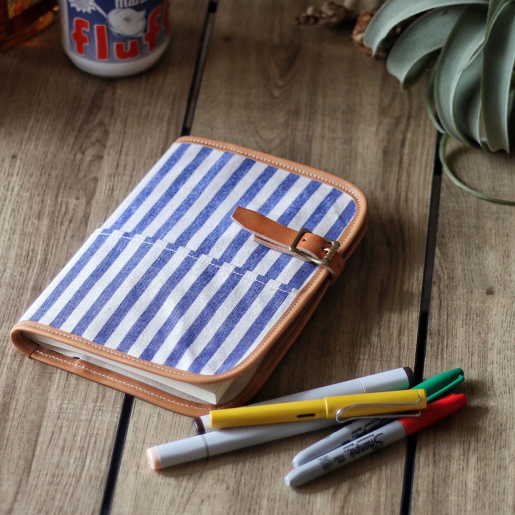 The Superior Labor A5 Notebook Cover: Stripes - Smidapaper Ikigai Shop