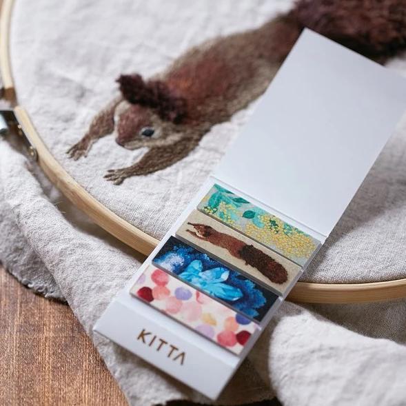 KITTA Washi Tape-KIT059 Embroidery - Smidapaper Ikigai Shop