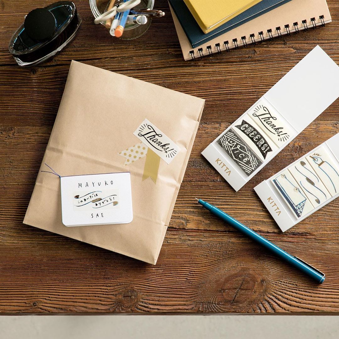 KITTA Washi Tape (Wide)-KITW002 Frame - Smidapaper Ikigai Shop