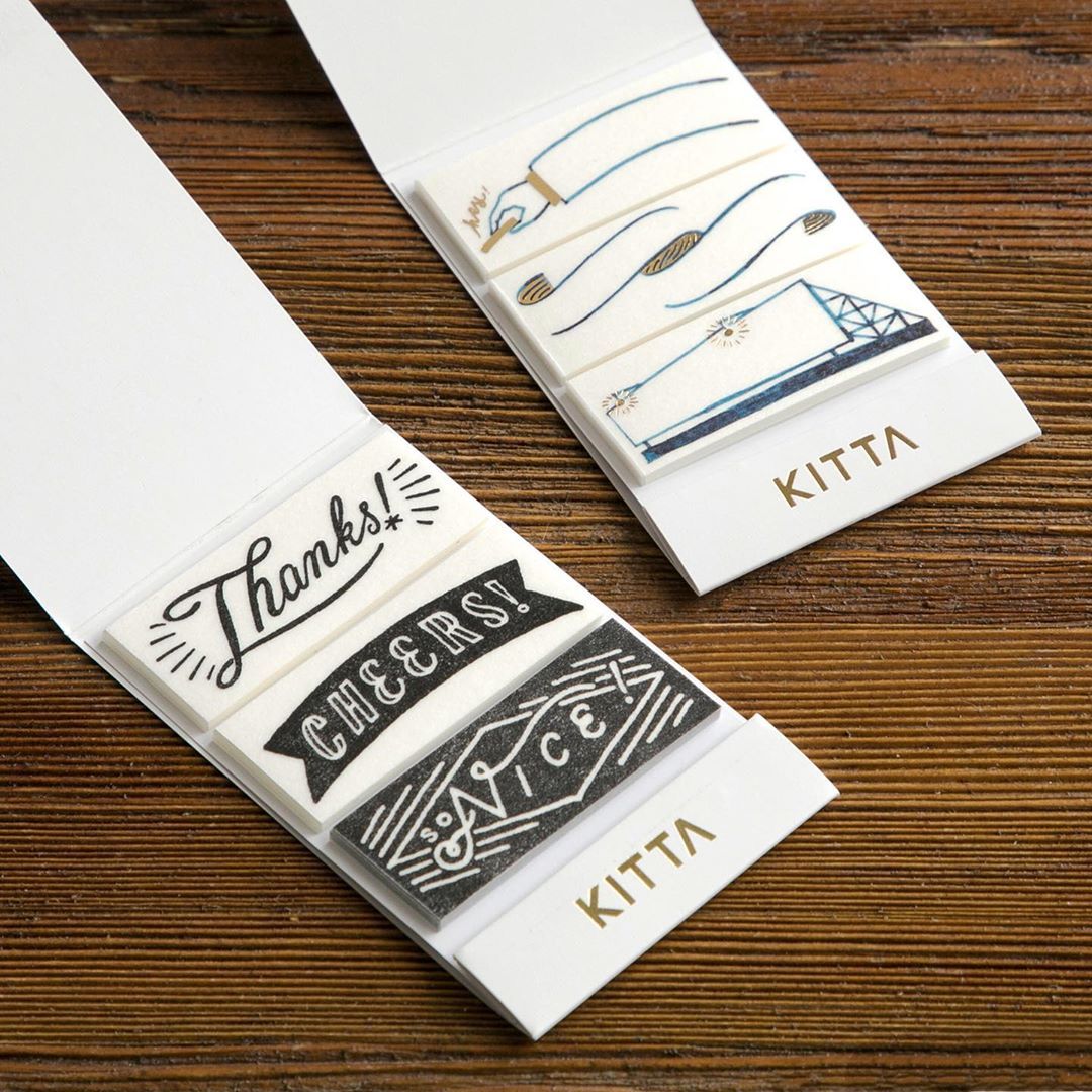 KITTA Washi Tape (Wide)-KITW002 Frame - Smidapaper Ikigai Shop
