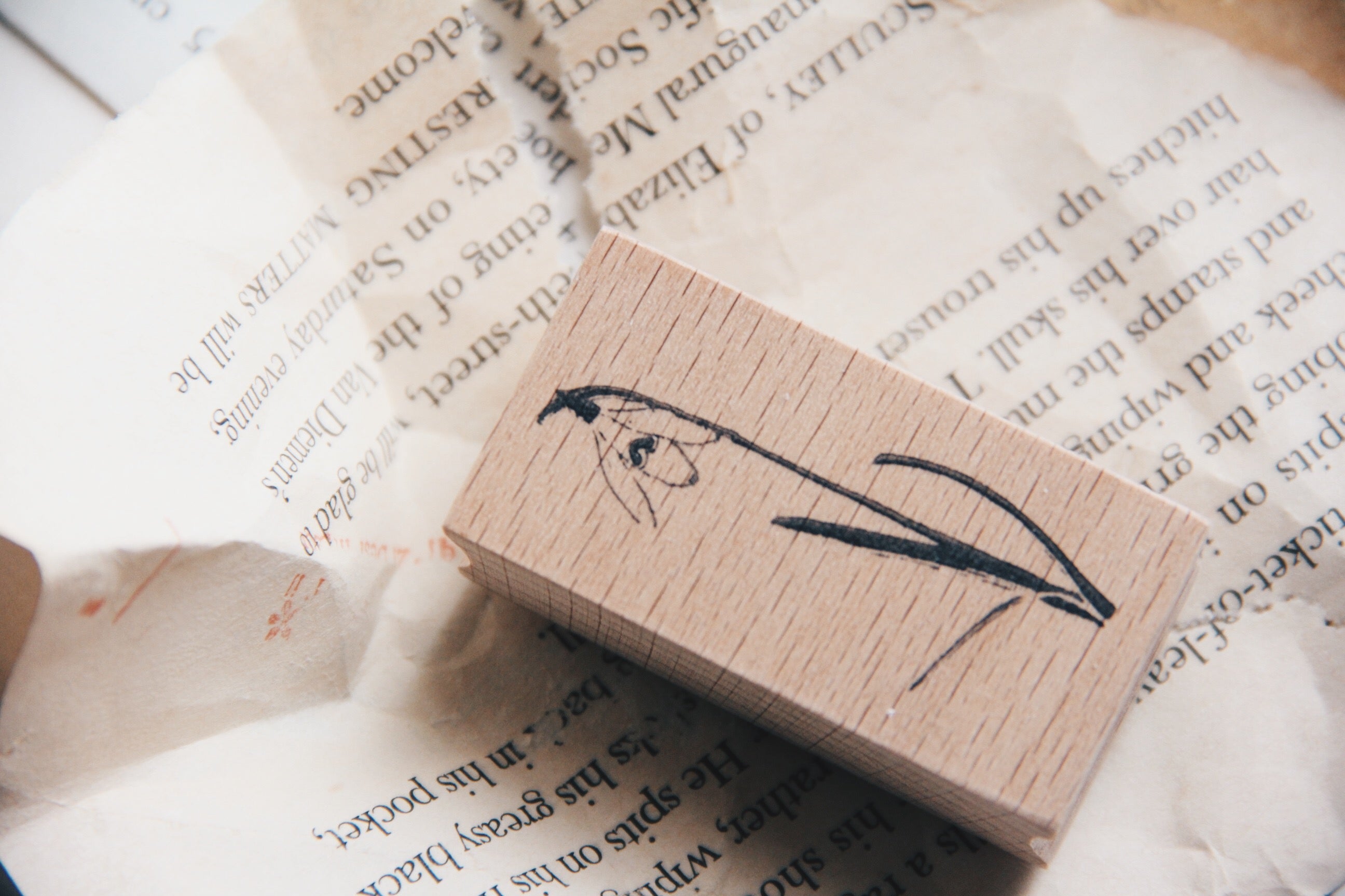Stempel Jazz Snowdrop Rubber Stamp - Smidapaper Ikigai Shop