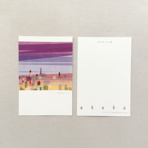 Miki Tamura Postcard: My City - Smidapaper Ikigai Shop