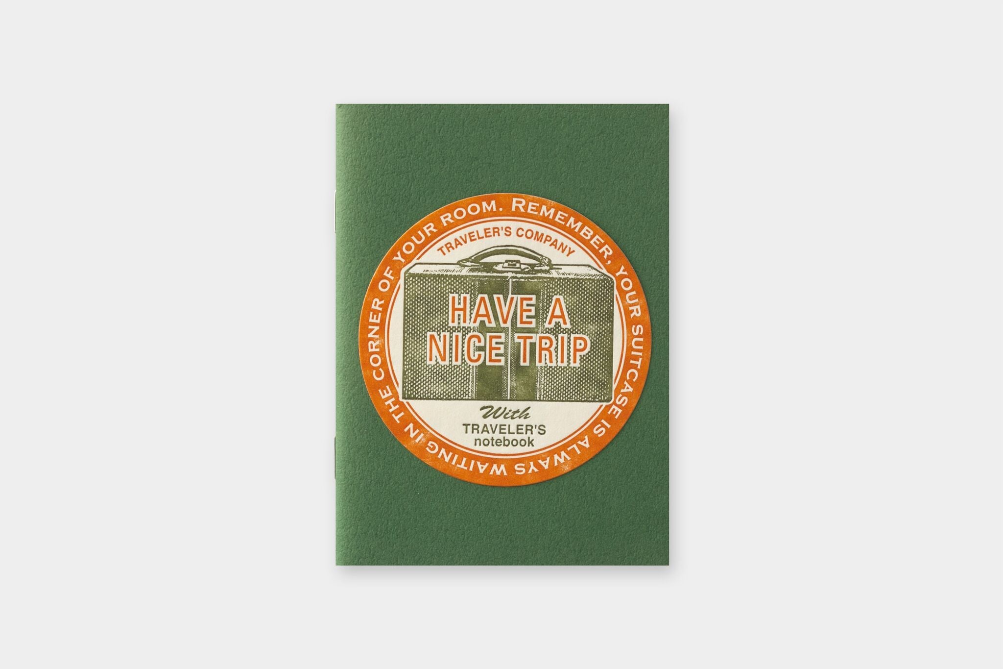Traveler's Factory Travel Tools Letterpress Sticker Red - Smidapaper Ikigai Shop