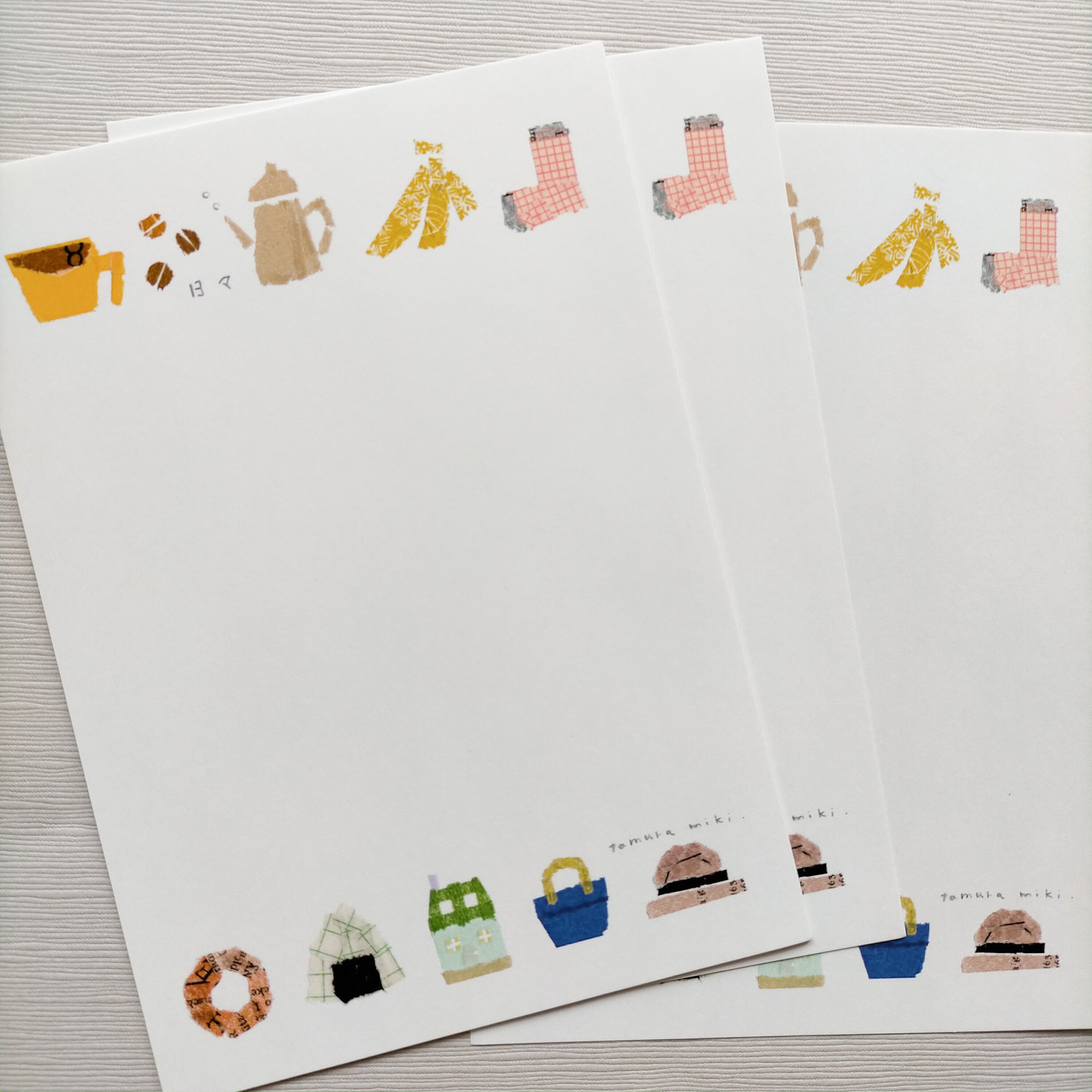 Miki Tamura Letter Set: Daily Life - Smidapaper Ikigai Shop