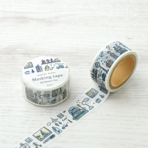 Papier Platz x Eric Series Masking Tape - One Day - Smidapaper Ikigai Shop
