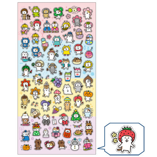 Mindwave Seasonal Cat Stickers - Smidapaper Ikigai Shop