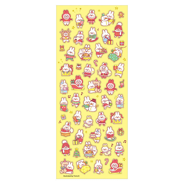 Mindwave Winter Selection Stickers-Santa Rabbit - Smidapaper Ikigai Shop