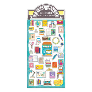Mindwave Kotori Machi: Bookstore Stickers - Smidapaper Ikigai Shop