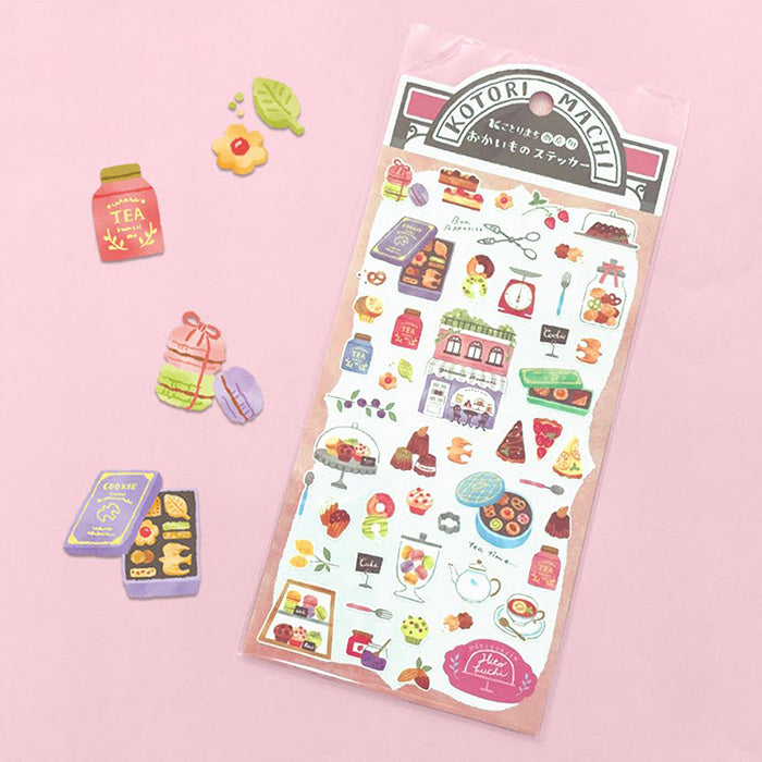 Mindwave Kotori Machi: Patisserie Stickers - Smidapaper Ikigai Shop
