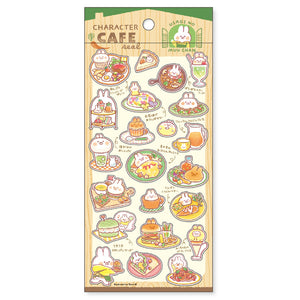Mindwave Character Cafe Seal: Usagi No Muu Chan - Smidapaper Ikigai Shop