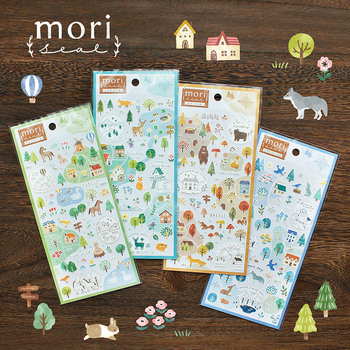 Mindwave Mori Seal: Shooting Star Forest Stickers