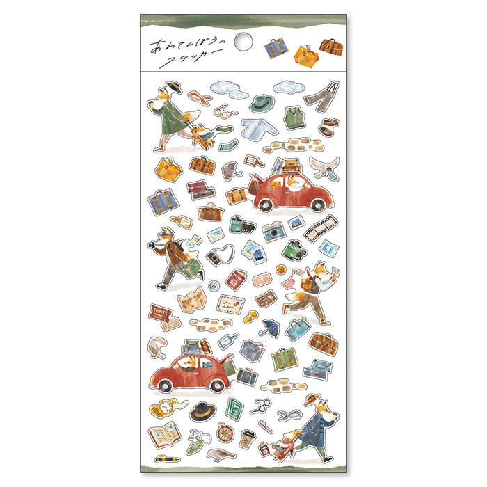 Mindwave Travel Fox Stickers