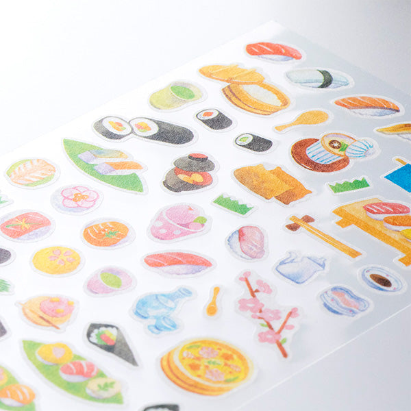 Midori Marche Stickers | Sushi - Smidapaper Ikigai Shop