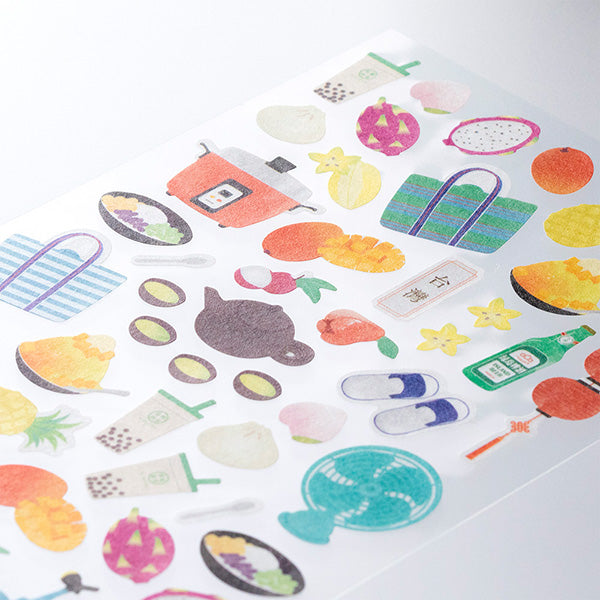 Midori Marche Stickers | Taiwan - Smidapaper Ikigai Shop