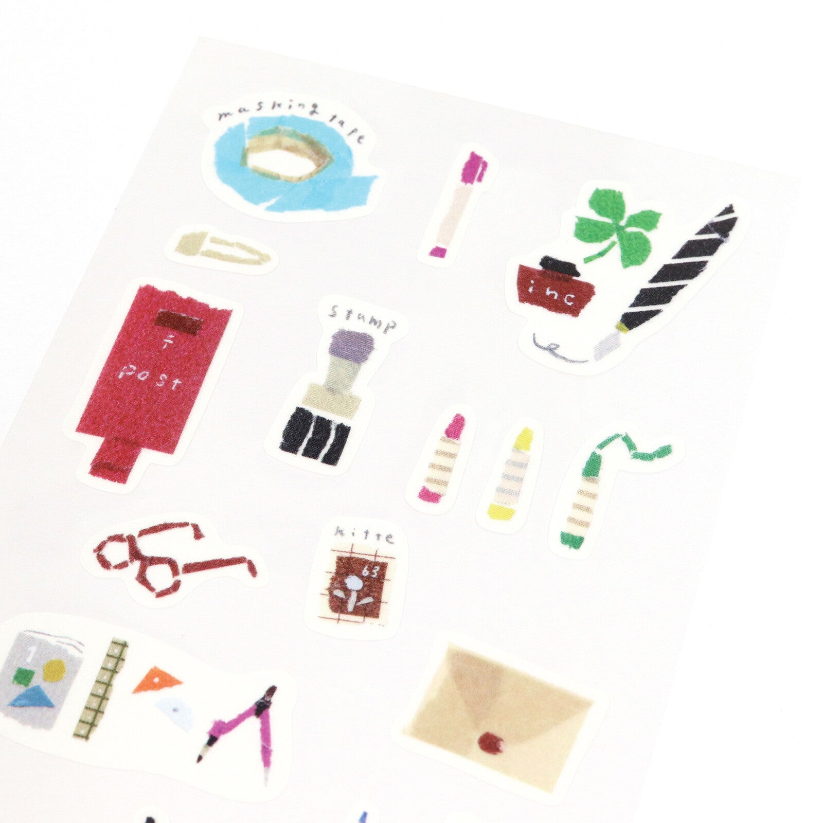 Miki Tamura Stationery Washi Stickers - Smidapaper Ikigai Shop