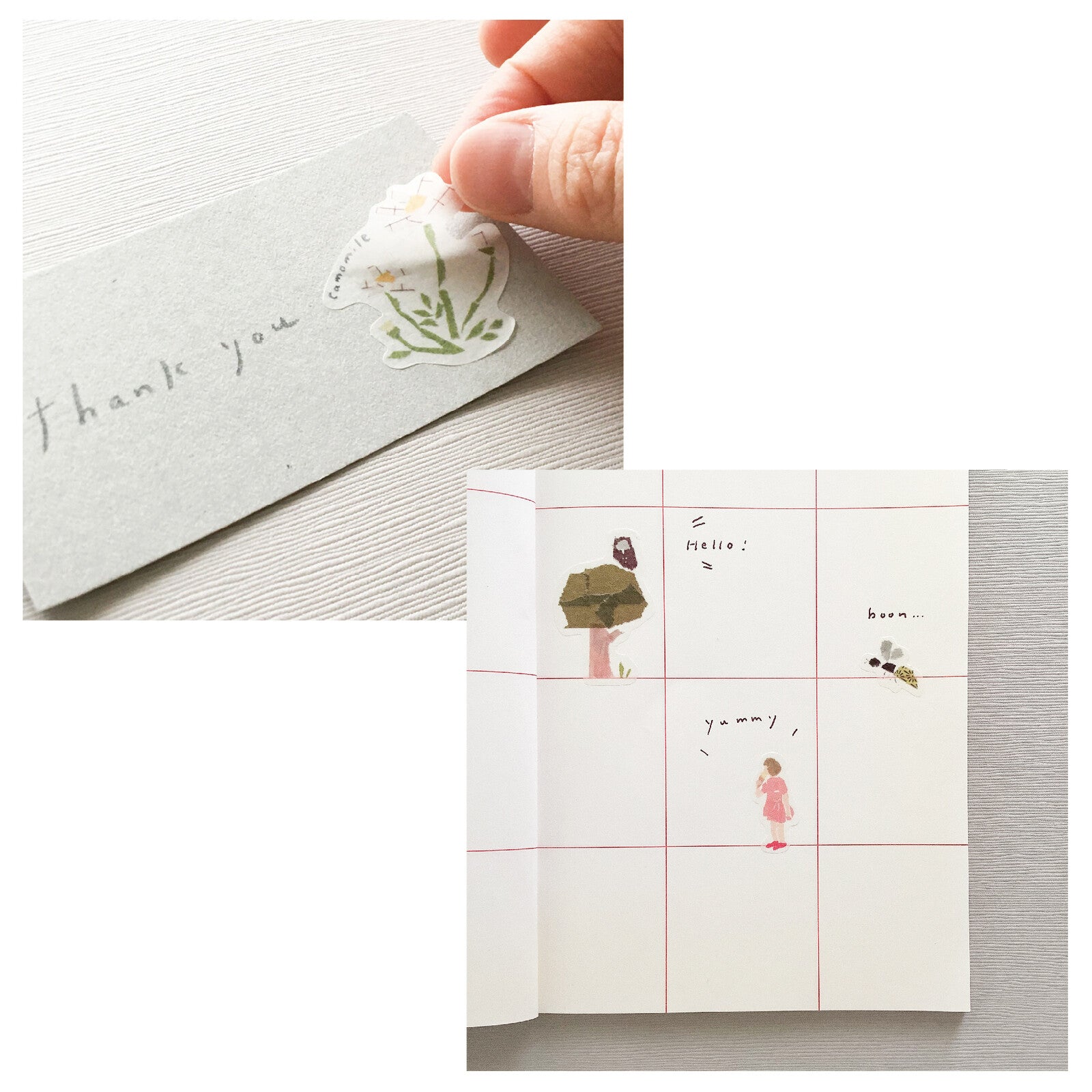 Miki Tamura Stationery Washi Stickers - Smidapaper Ikigai Shop