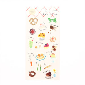 Miki Tamura Tea Time Washi Stickers - Smidapaper Ikigai Shop