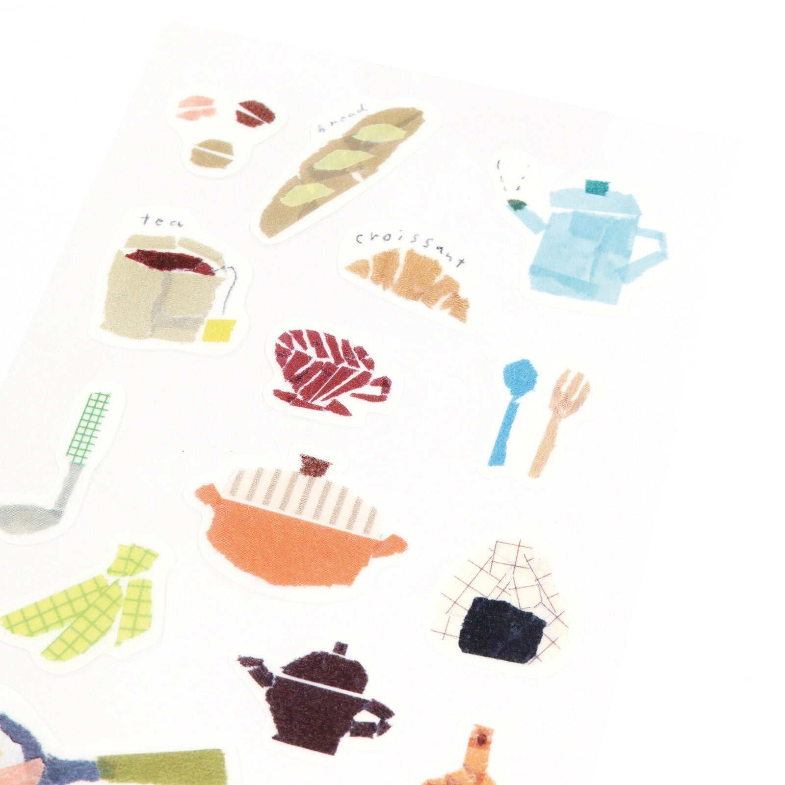 Miki Tamura Kitchen Washi Stickers - Smidapaper Ikigai Shop