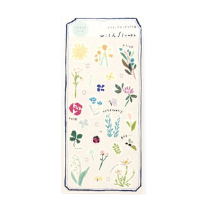 Miki Tamura Wildflower Washi Stickers - Smidapaper Ikigai Shop
