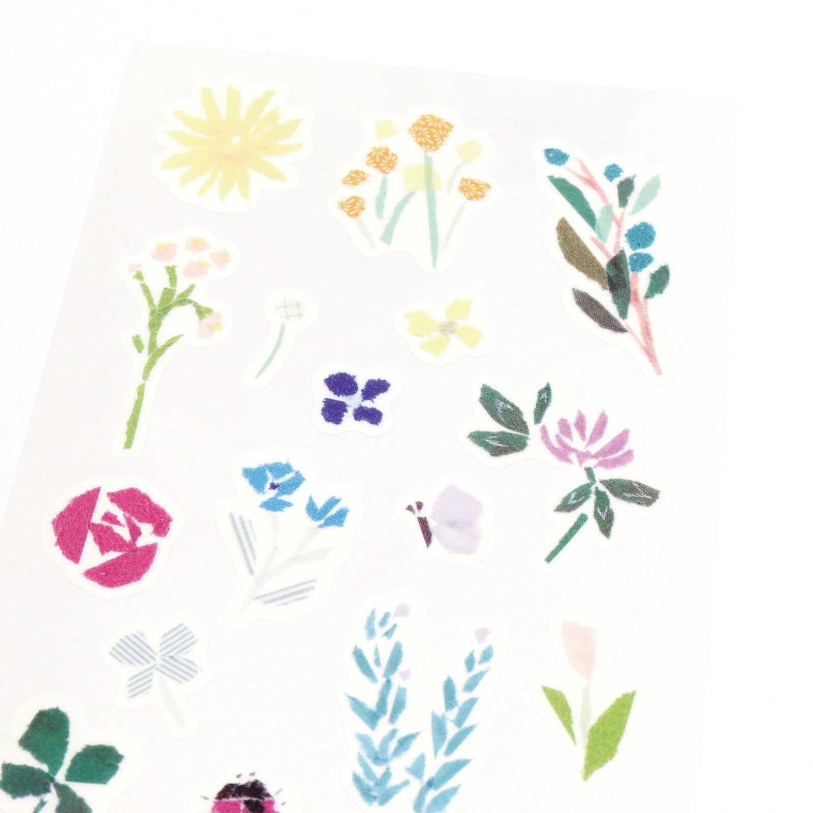 Miki Tamura Wildflower Washi Stickers - Smidapaper Ikigai Shop