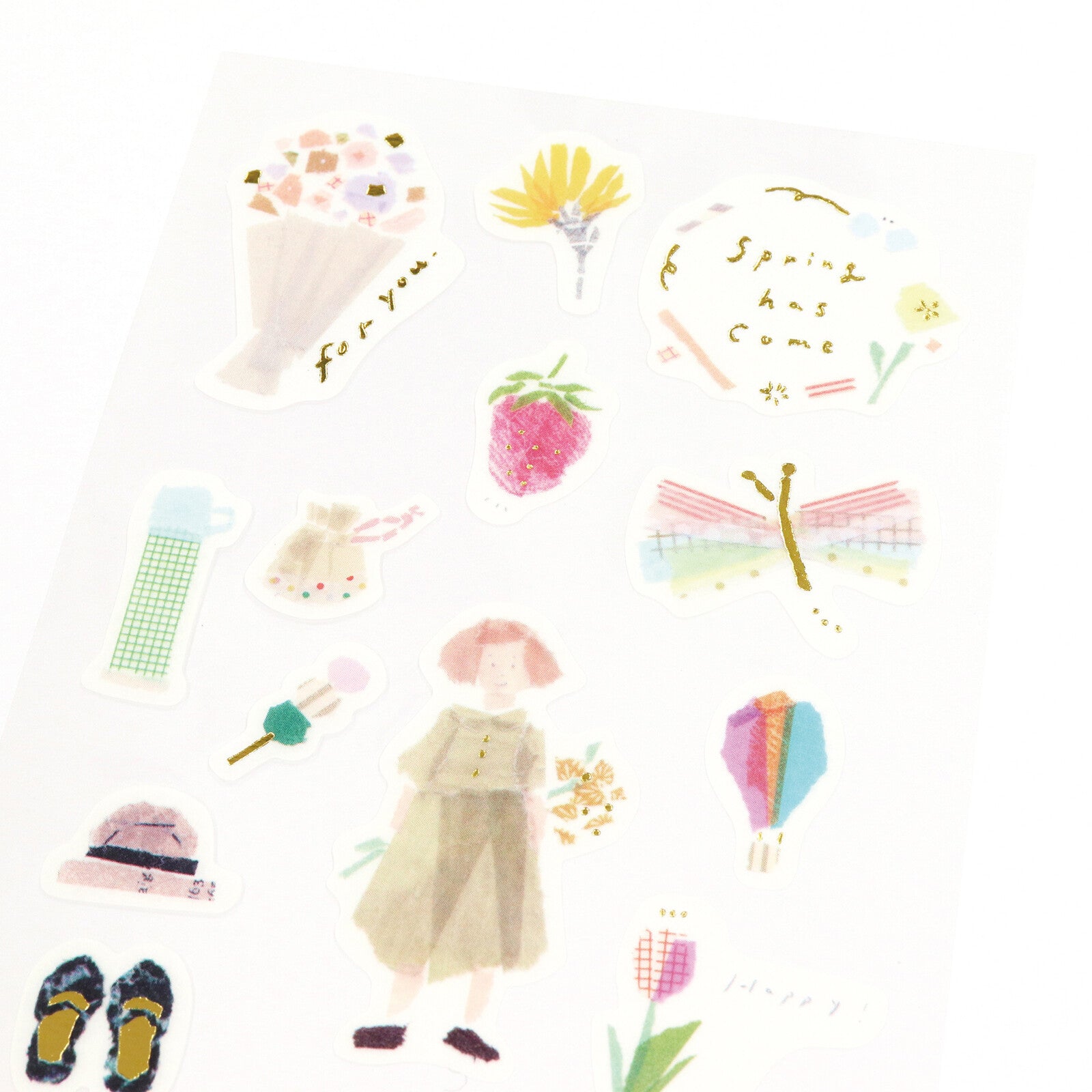 Miki Tamura Spring Washi Stickers - Smidapaper Ikigai Shop