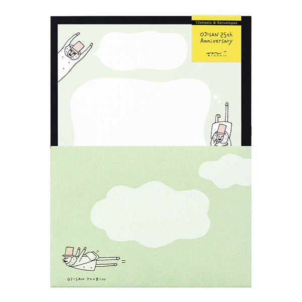 Midori Ojisan 25th Anniversary Letter Set - Smidapaper Ikigai Shop