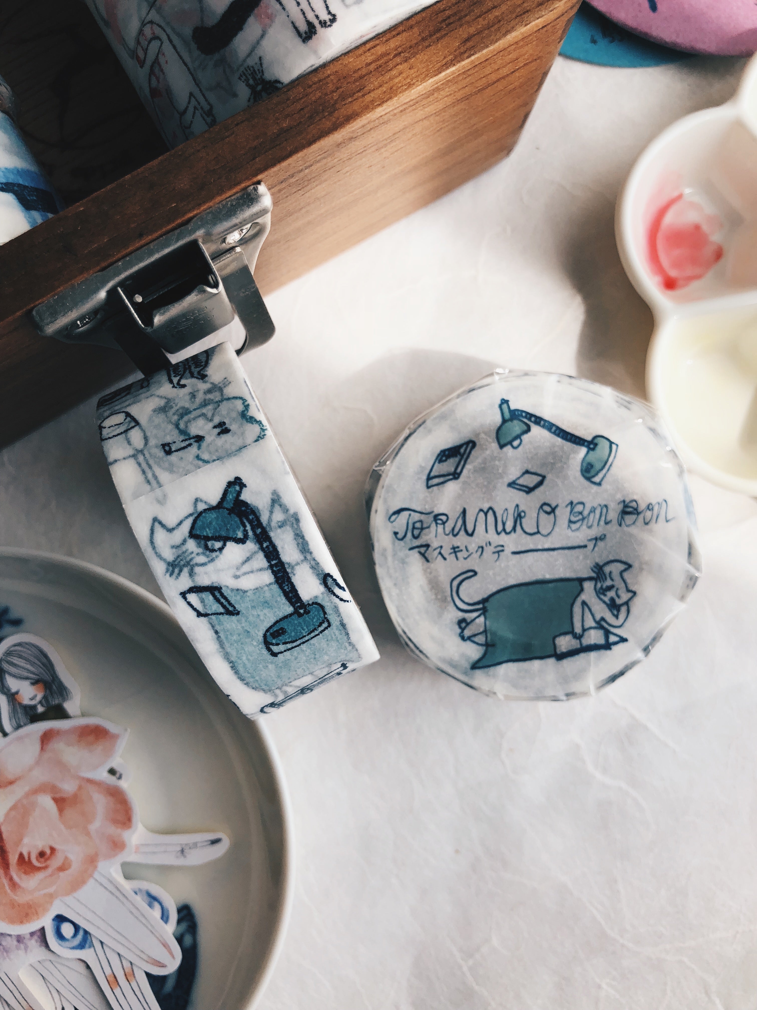 Toraneko Bonbon The Memory of Mon Petit B Washi Tape - Smidapaper Ikigai Shop