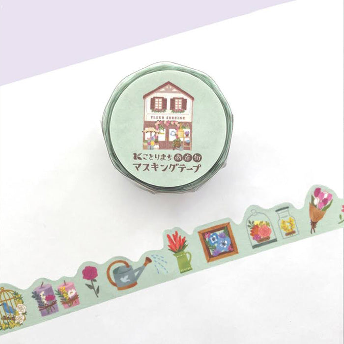 Mindwave Kotori Machi: Florist Washi Tape - Smidapaper Ikigai Shop