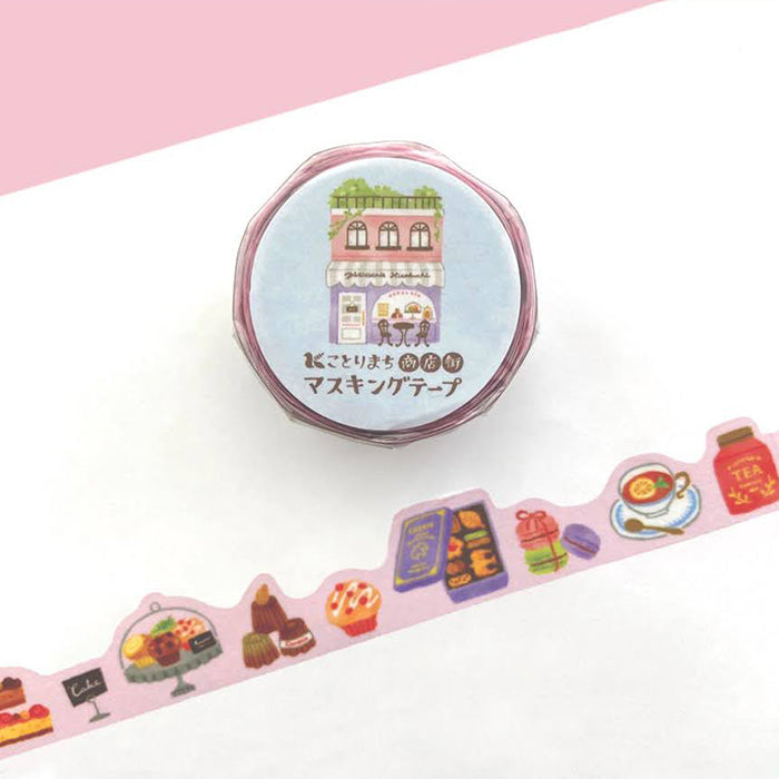Mindwave Kotori Machi: Patisserie Washi Tape - Smidapaper Ikigai Shop
