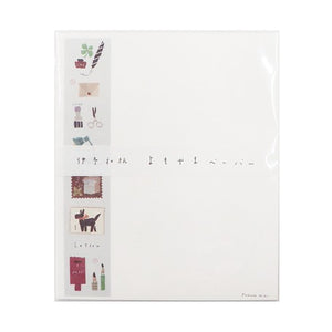Miki Tamura Letter Set: Write a Letter - Smidapaper Ikigai Shop