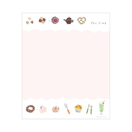 Miki Tamura Letter Set: Tea Time - Smidapaper Ikigai Shop