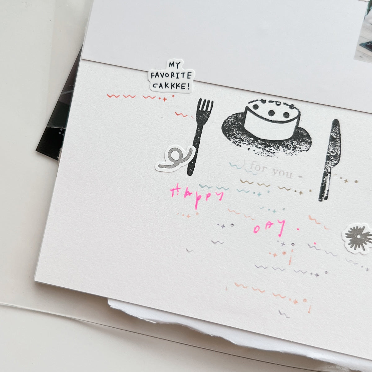 PC 9pt. (3) Tiny Text Rubber Stamps (18 types)