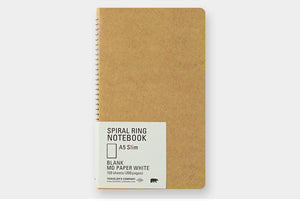 Traveler's Company Spiral Ring A5 Slim Polar Bear Notebook - Smidapaper Ikigai Shop