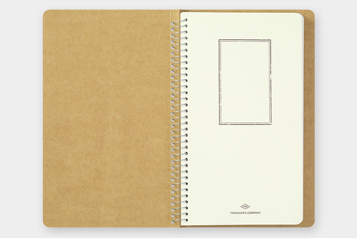 Traveler's Company Spiral Ring A5 Slim Polar Bear Notebook - Smidapaper Ikigai Shop