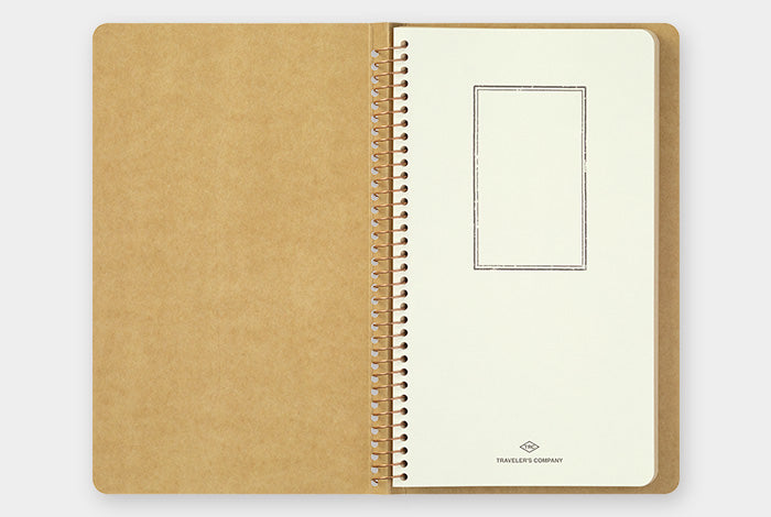 Traveler's Company Spiral Ring A5 Slim Camel Notebook - Smidapaper Ikigai Shop