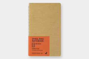 Traveler's Company Spiral Ring A5 Slim Pelican Notebook - Smidapaper Ikigai Shop