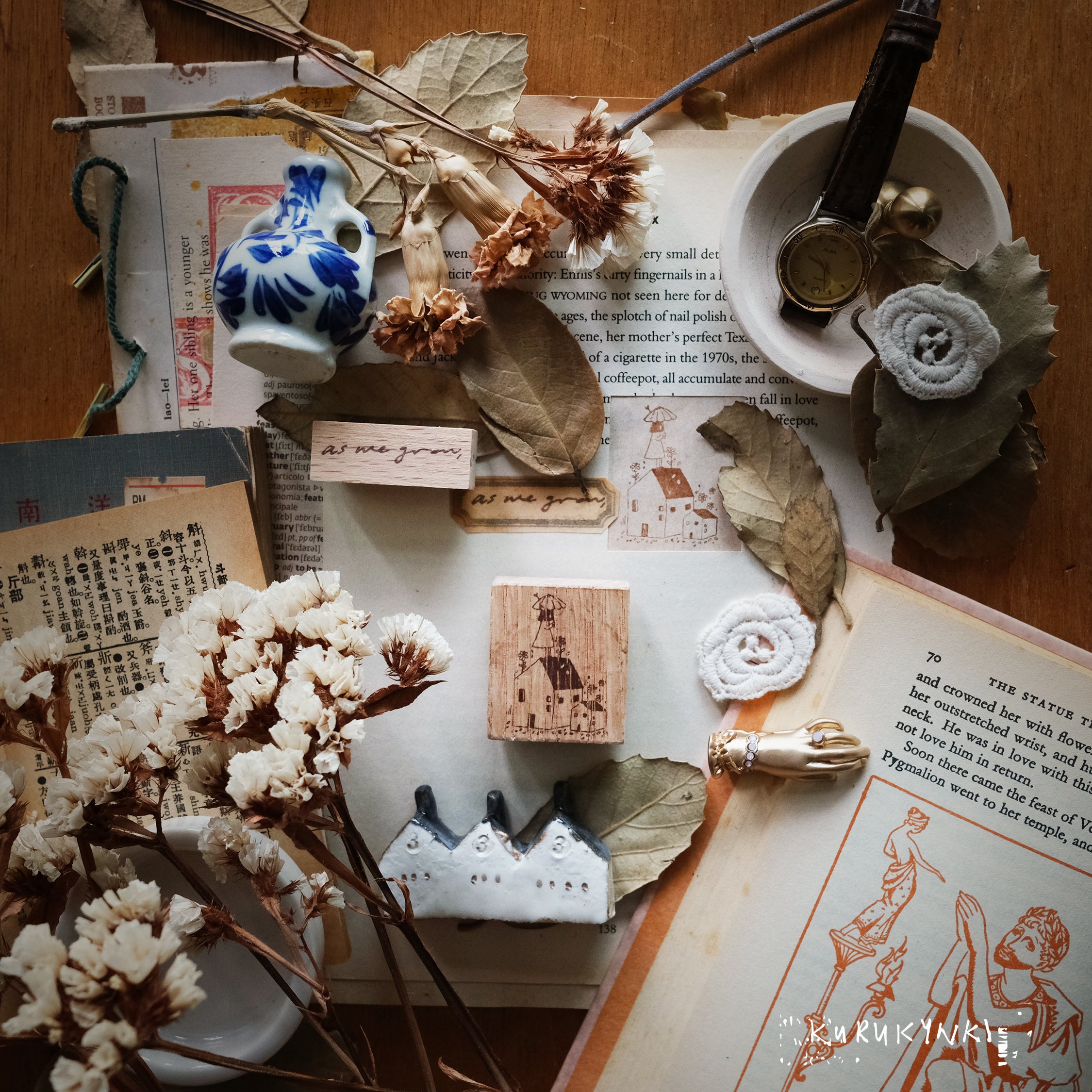 Kurukynki Storybook: C (As We Grow) - Smidapaper Ikigai Shop