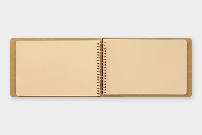 Traveler's Company Spiral Ring B6 Camel Notebook - Smidapaper Ikigai Shop