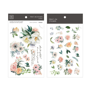 MU Print-On Stickers-064 Spring Day - Smidapaper Ikigai Shop