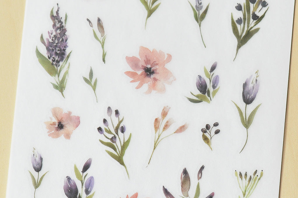 MU Print-On Stickers-083 Wild Lavender - Smidapaper Ikigai Shop