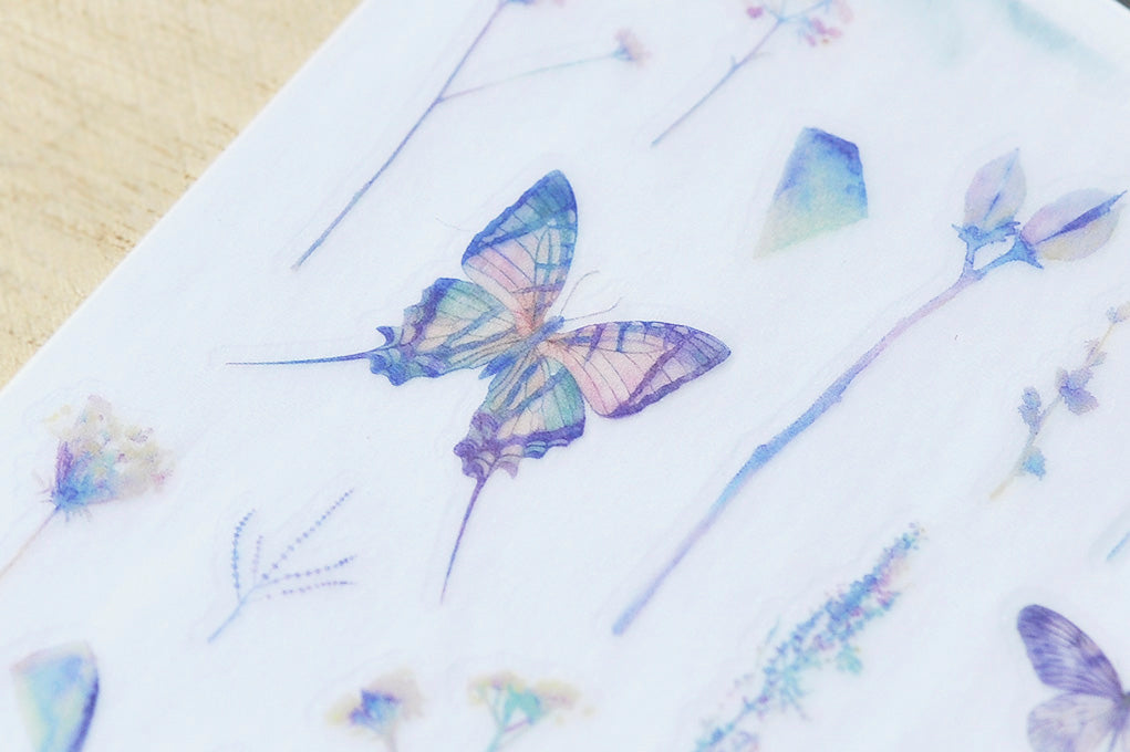 MU Print-On Stickers-085 Butterfly Dreams - Smidapaper Ikigai Shop