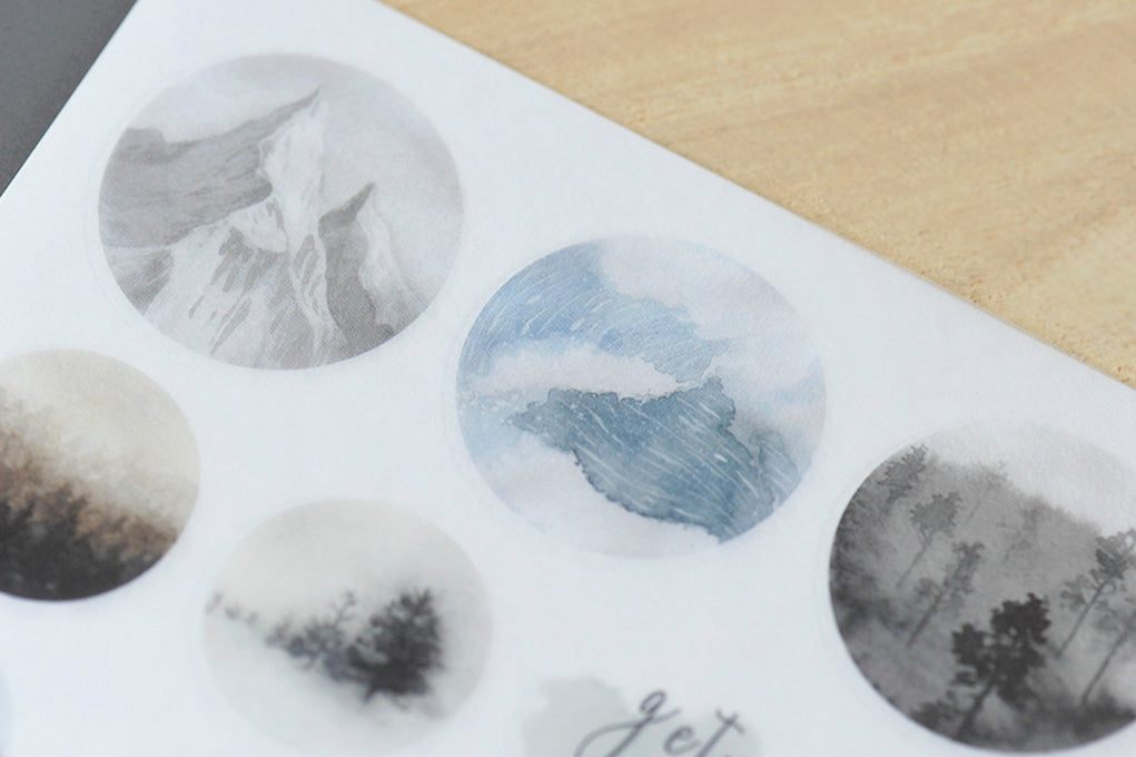 MU Print-On Stickers-087 Let's Get Lost - Smidapaper Ikigai Shop