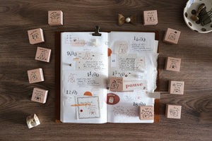 My Beary Ordinary Life Rubber Stamps (12 types)