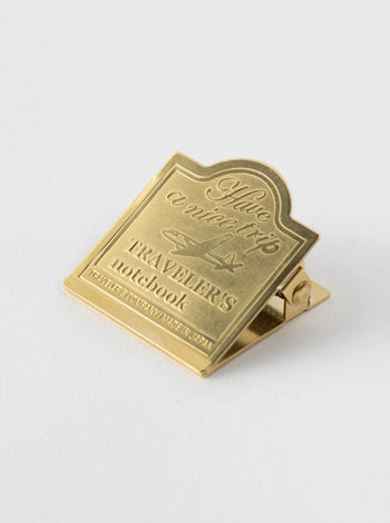 Traveler's Notebook Brass Clip - Smidapaper Ikigai Shop