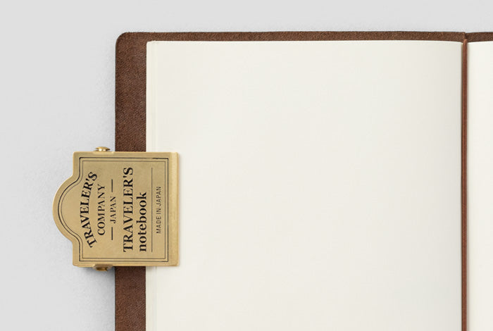 Traveler's Notebook Brass Clip - Smidapaper Ikigai Shop