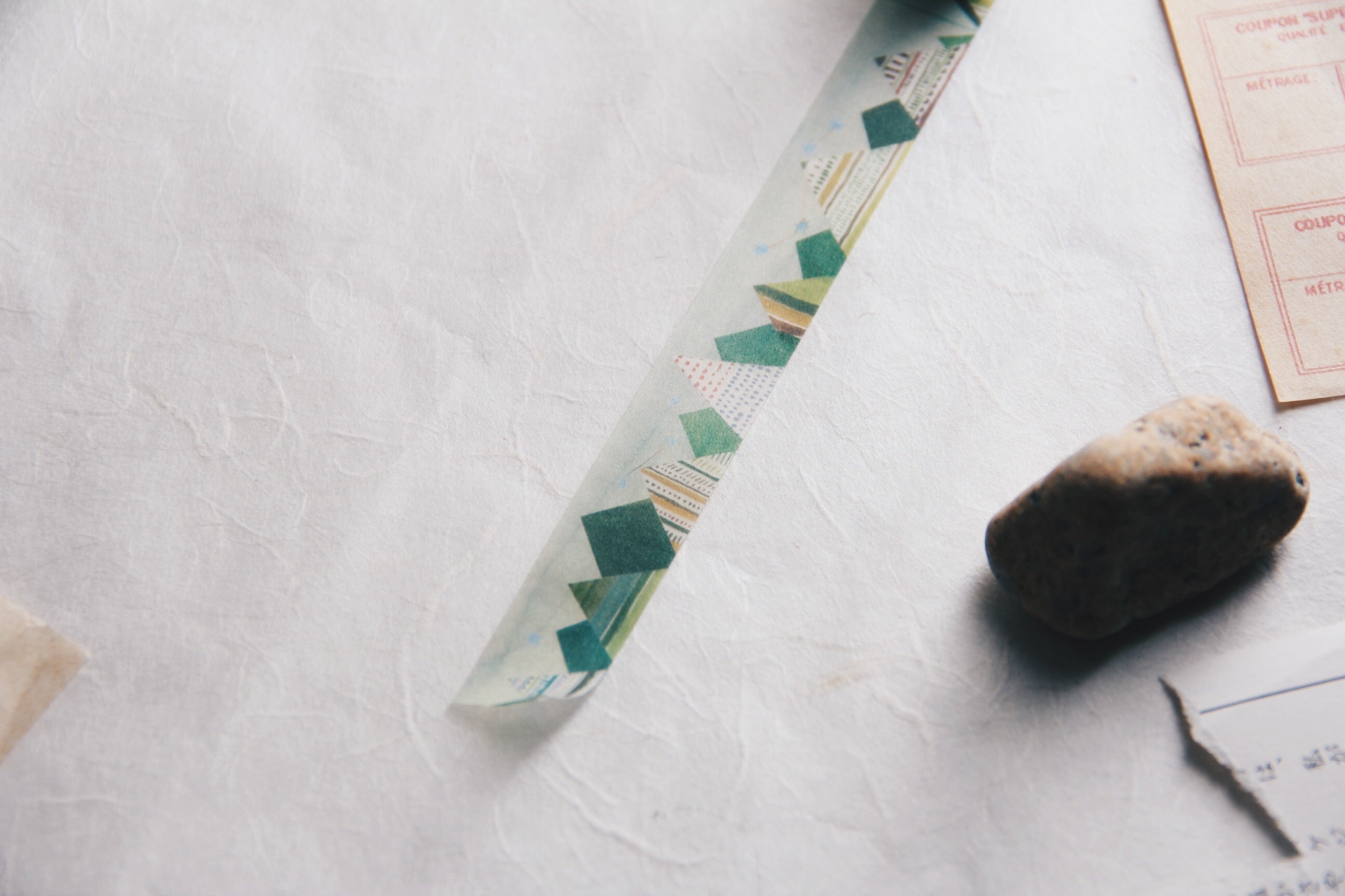 Nico Neco x omoriyuko Fine Japanese Art Washi Tape-Yamabiko - Smidapaper Ikigai Shop