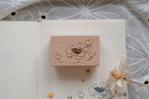 bighands Rubber Stamp- Pick Some Flowers