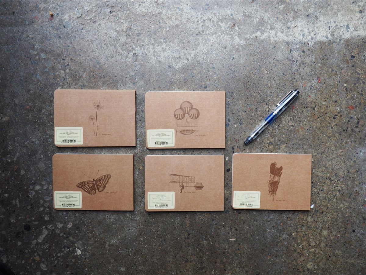 Clairefontaine Flying Spirit Sketchbook 10.5cmx14.8cm - Smidapaper Ikigai Shop