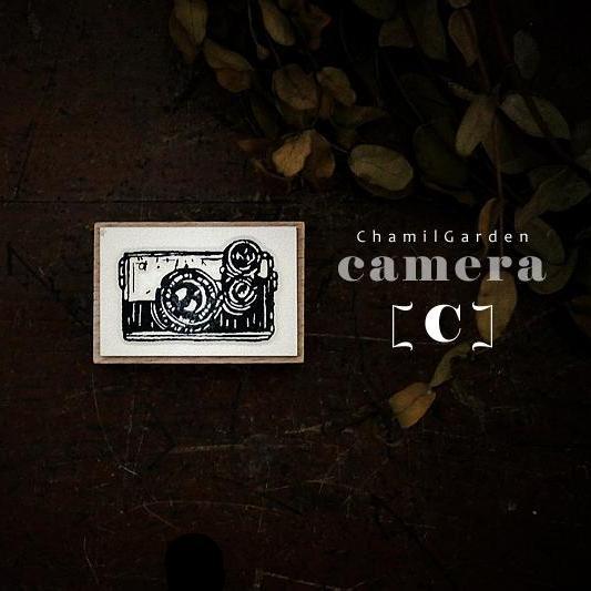 Chamil Garden Rubber Stamp - Volume 3: Camera - Letter C - Smidapaper Ikigai Shop